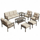 Patio Furniture Set & Coffee Table For Backyard