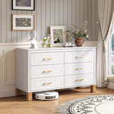 6 Drawer Double Dresser