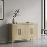 Adeline - 4 Doors Server - Natural Wood Wash