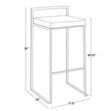 Fuji - Contemporary Stackable Design Barstool
