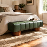 Modern Upholstered Dining Bench