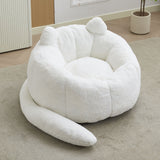 Cat Shaped Bean Bag Sofa With Long Tail