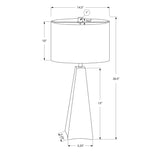 Lighting, Table Lamp, Resin, Modern - Black