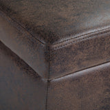 Avalon - Contemporary Storage Ottoman Bench