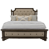 Charleston Queen Padded Bed - CHARQF+CHARQH+CHARQR