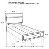 Annie - 5 Piece Bedroom Set