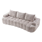 Extra Large Curved Front Compressed Sectional Sofa