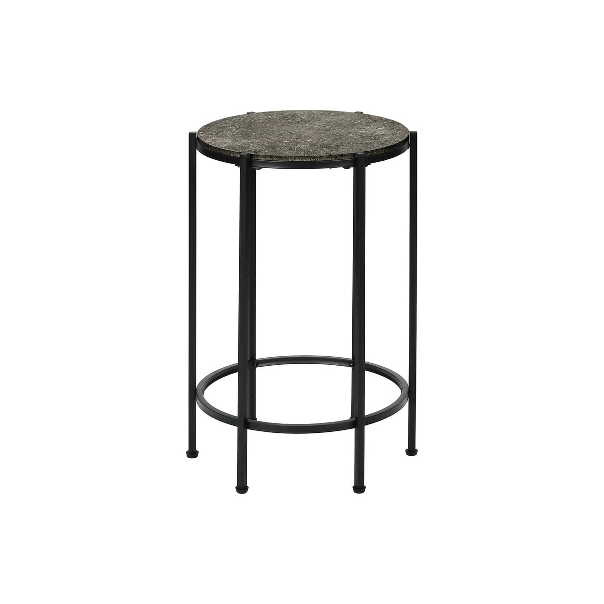 Contemporary Round Accent Table For Living Room