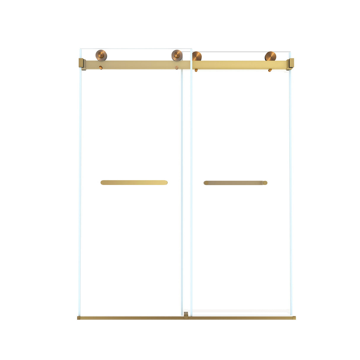 Frameless Double Sliding Shower Door