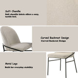 Lark - Side Chair (Set of 2) - Black / Cream