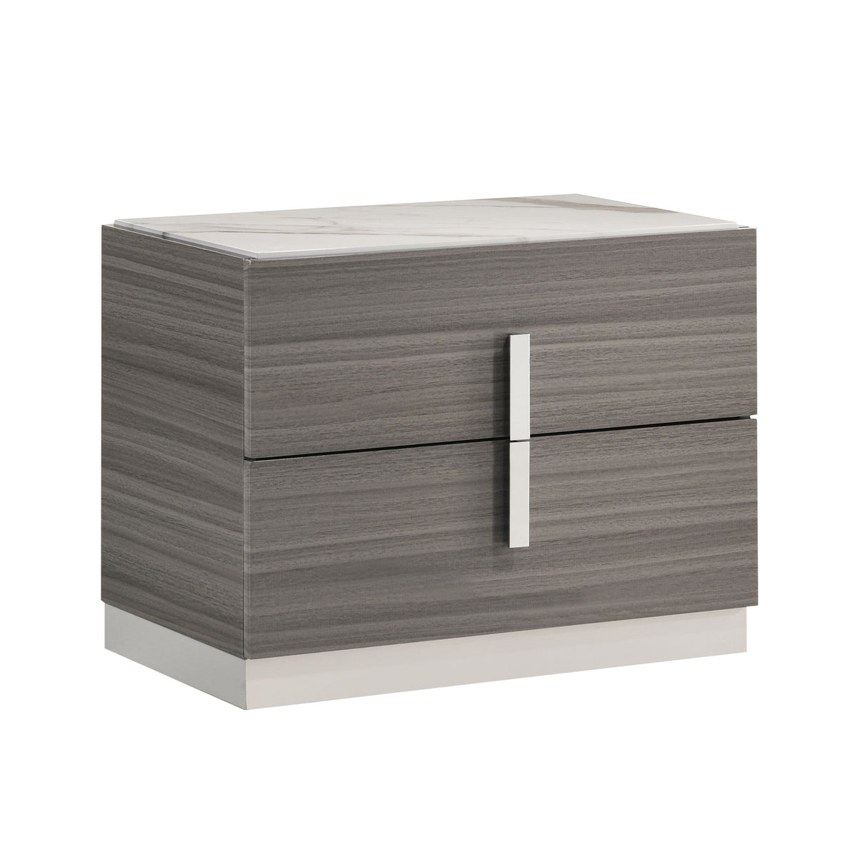 Altima - 2 Drawer Nightstand - Gray