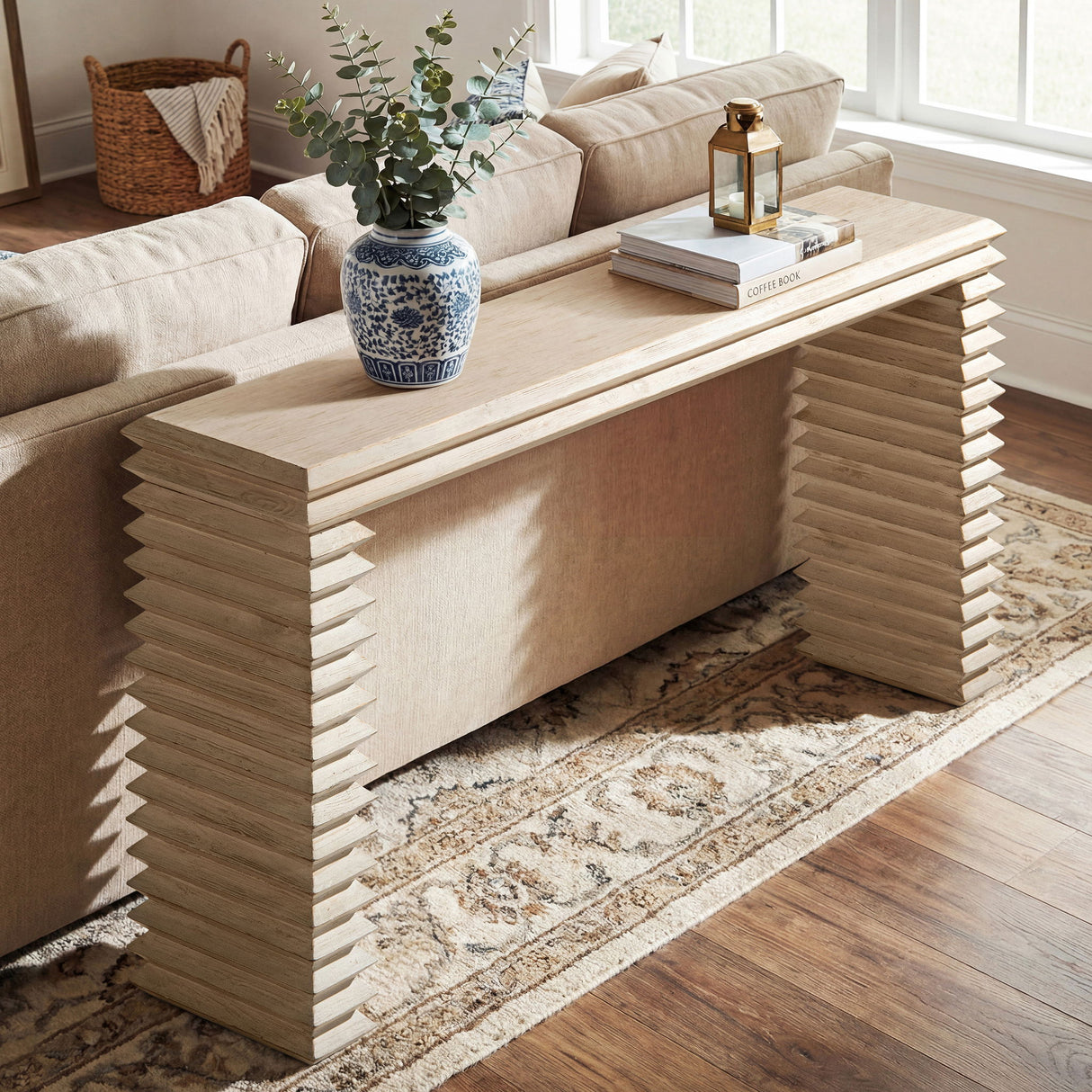 Veda - Geometric Waterfall Table