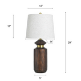 STYLECR   KHL335228   MAHOGANY   LAMP - 335228