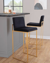 Fuji - Contemporary Design High Back Barstool