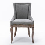 Ultra - Side Dining Chair, Nail Head (Set of 2)
