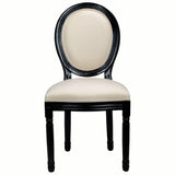 Upholstered & Round Back Dining Chairs (Set of 2)