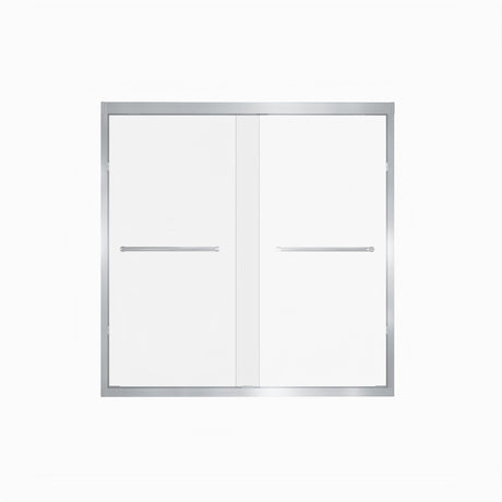 Double Sliding Shower Door With Explosion Proof Film