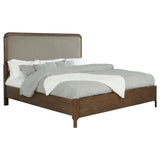 Eastern King Panel Bed - Walnut