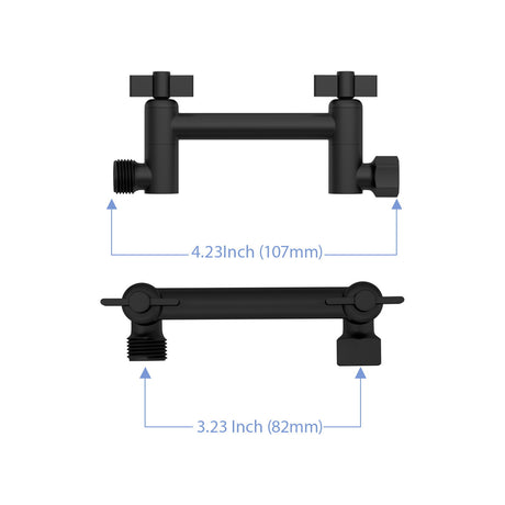 Sleek Design Stainless Steel Shower Arm Extension