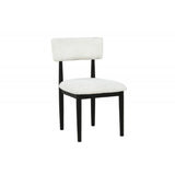 Contemporary Upholstered Dining Chairs (Set of 2)