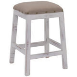VD   CAMRY   WHITE   STOOL   24   BACKLES#719 - BARFBNW
