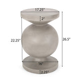 End Table, Outdoor - Natural