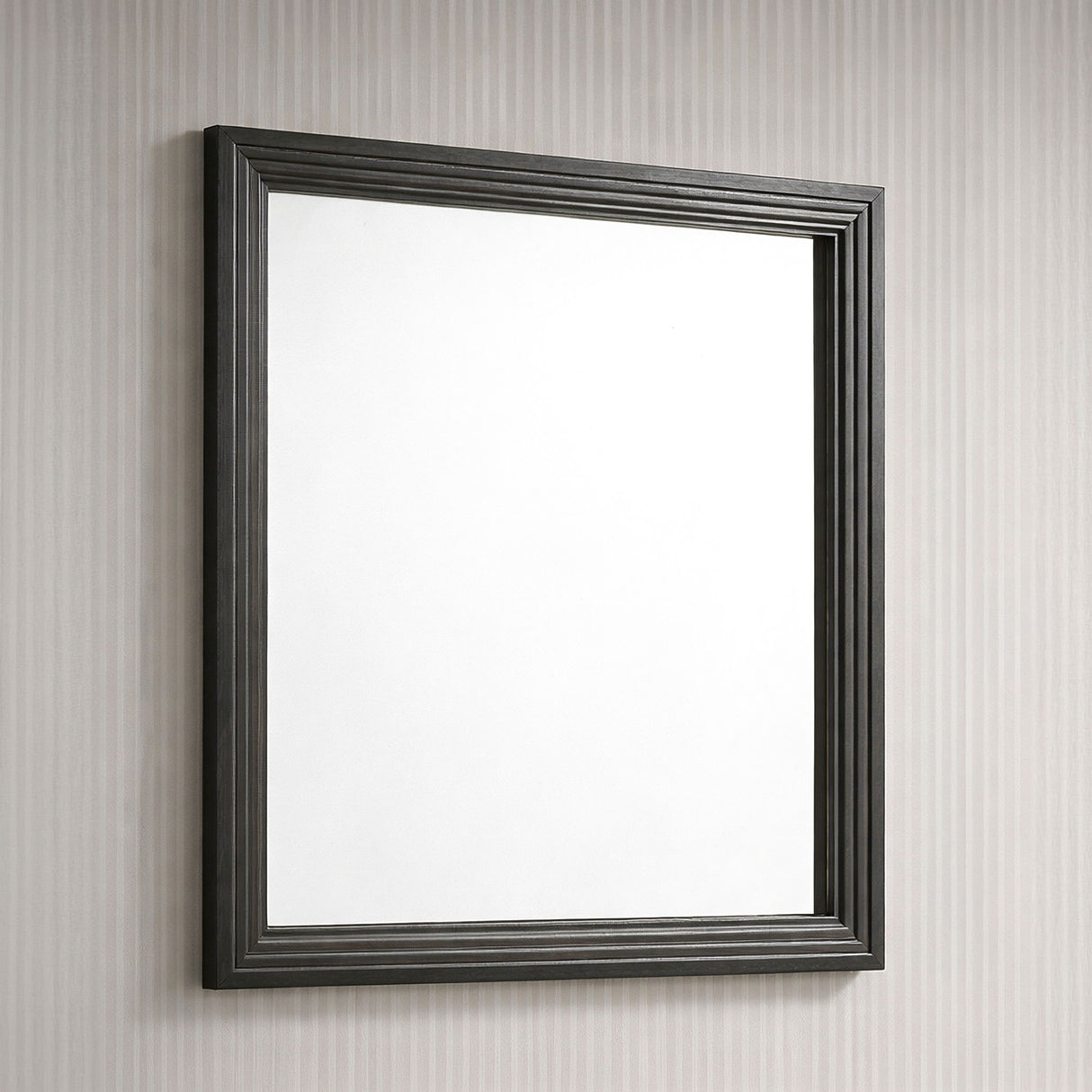 Colorado - Square Mirror (Dresser Not Included) - Charcoal