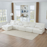 Oversized Sectional Sofa, Living Room Seating With Modular Design
