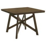 Maxine - Square Counter Height Dining Table - Brown