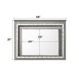 Antares - Mirror With LED - Light Gray