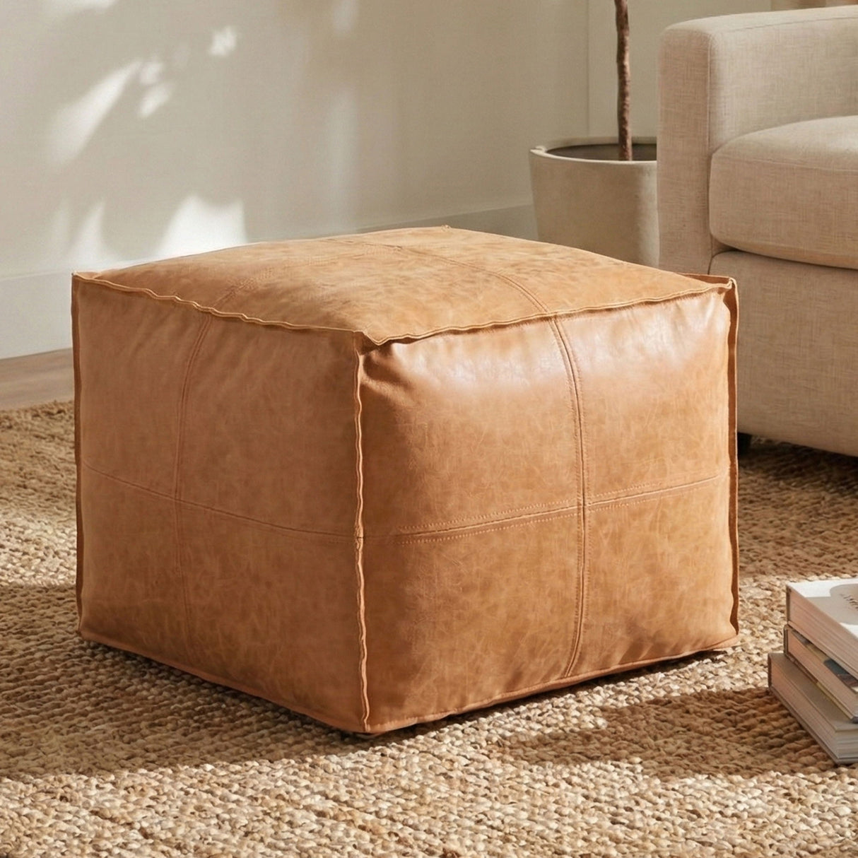 Brody - Versatile Square Pouf