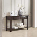 Simple Style Table With Shelf