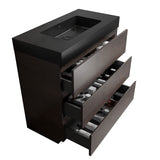 Alice - Bathroom Vanity With Large Storage, Freestanding