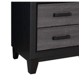 Soluto - Nightstand - Gray / Black