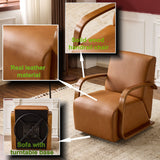 Swivel Accent Rotatable Ergonomic Single Chair For Living Room