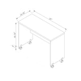 Printer Mobile Stand, Computer Desk, Home Office Desk