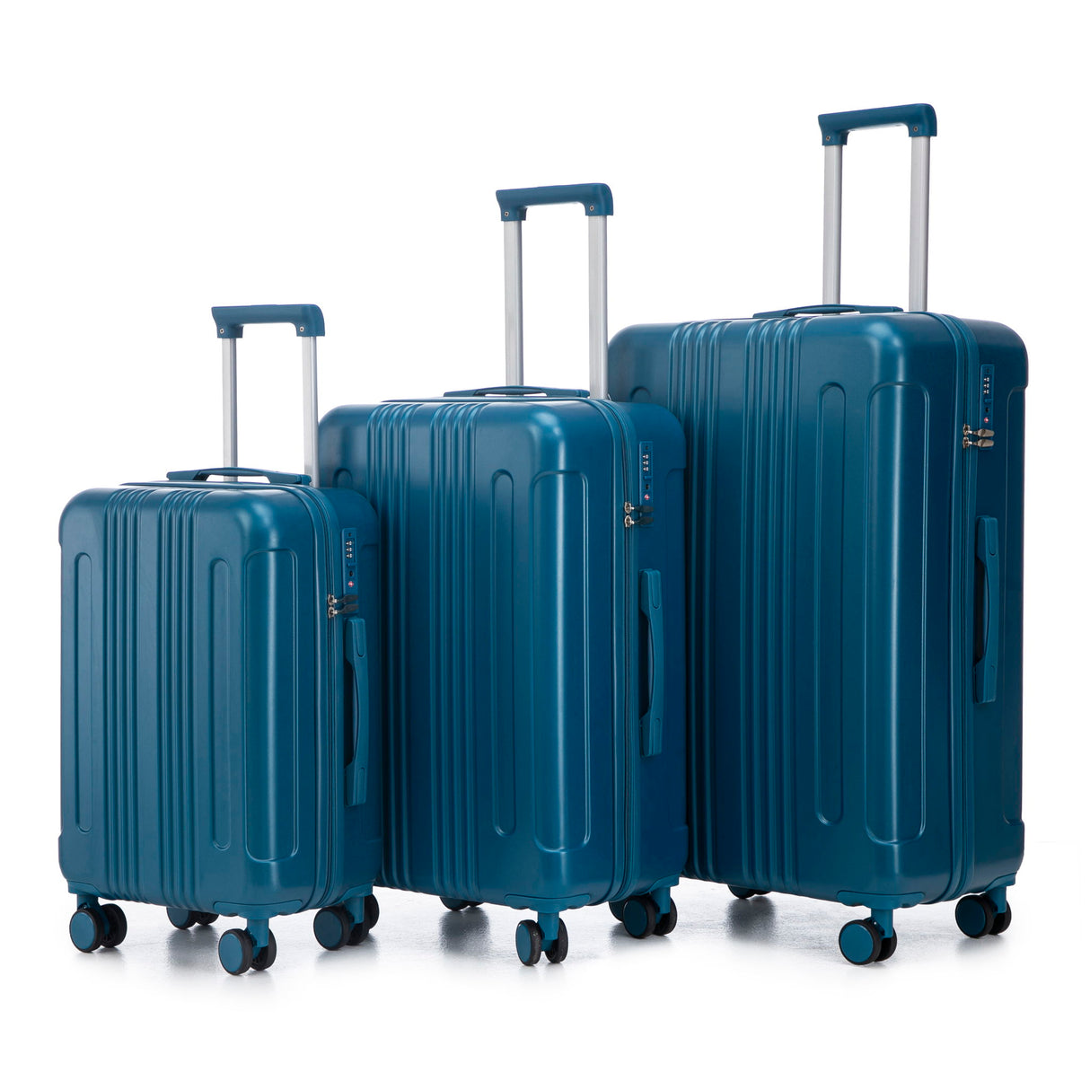Spinner Luggage Set 20" / 24"/ 28", Lightweight Hard Shell With 360° Silent Wheels