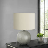 Lighting, Table Lamp, Modern - Gray / Cream