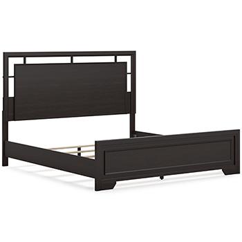 Covetown King/California King Panel Headboard/Footboard and Slats - B441-82