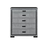 Isaiah - Upholstered Chest With LED Lighting