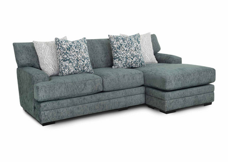 FRANK Emerald Sofa w/ Chaise - 96026345