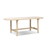 Milo - 8 Seat Oval Dining Table - Natural