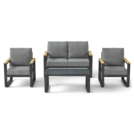Modern Outdoor Sofa Set With Coffee Table