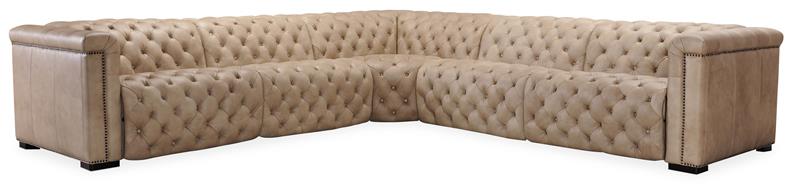 Savion Grandier 5-Piece Sectional with Power Recline & Power Headrest - SS434-G5PS-082