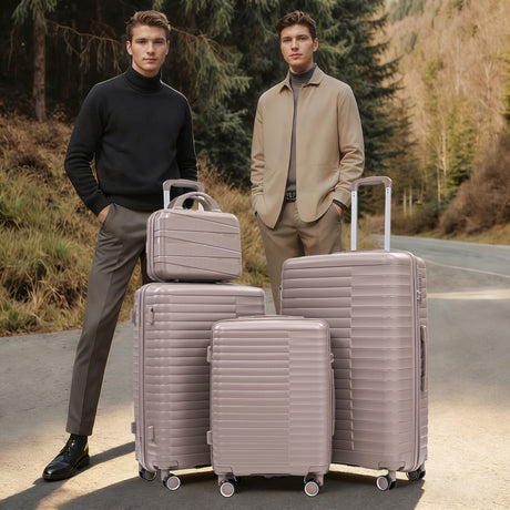 4 Piece Luggage Set, Combination Lock