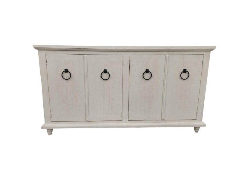 VA   BOISE   LINEN   4   DOOR   CONSOLE   #525 - BOISEL