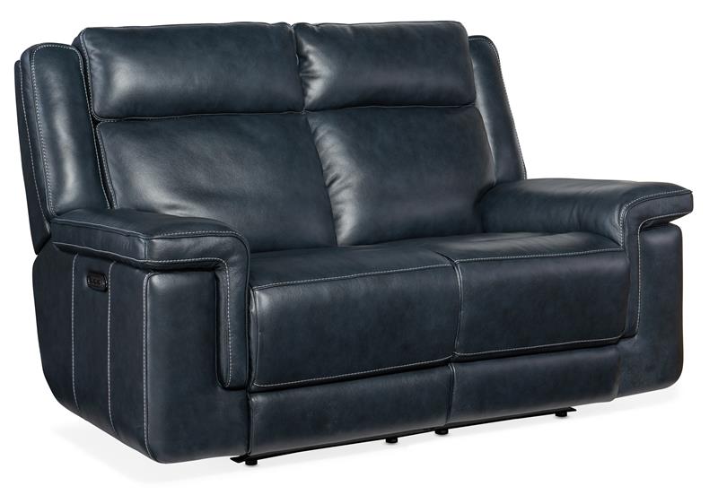 Montel Lay Flat Power Loveseat with Power Headrest & Lumbar - SS705-PHL2-047