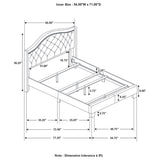 Copper - Wingback Bed
