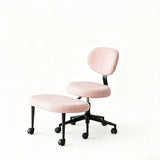 Ergonomic Cross Legged Office Chair With Back Support