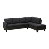 L - Shaped Sectional Sofa With Movable Left Chaise